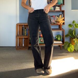 Zara High Rise Black Women's Jeans